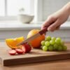 Stainless Steel Fruit Knife Set – Sharp & Ergonomic 3-Piece