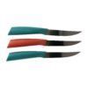 Stainless Steel Fruit Knife Set – Sharp & Ergonomic 3-Piece