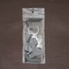 Krishna Flute Keychain – Devotional Metal Keyring for Spirituality