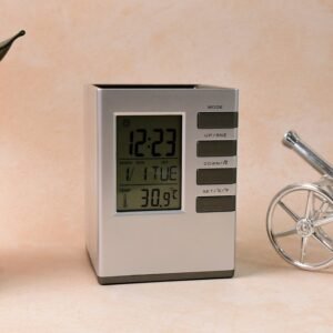 LED-Desk-Clock_-Alarm-Clock-01.jpg Digital Desk Clock – Multifunction with Pen Holder & Temp Display