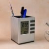 Digital Desk Clock – Multifunction with Pen Holder & Temp Display