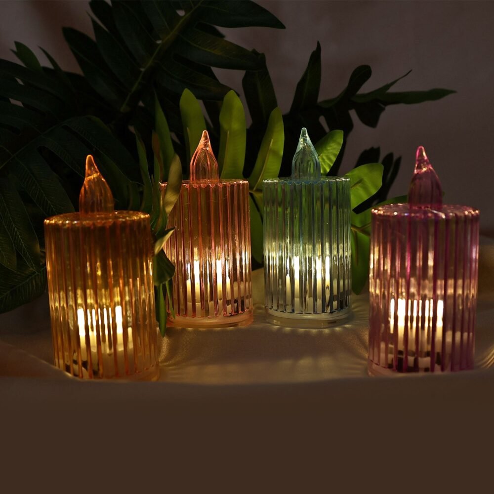 LED-candles-light-03.jpg LED Flameless Candle Light Set – 24 Pc Decorative Ambiance