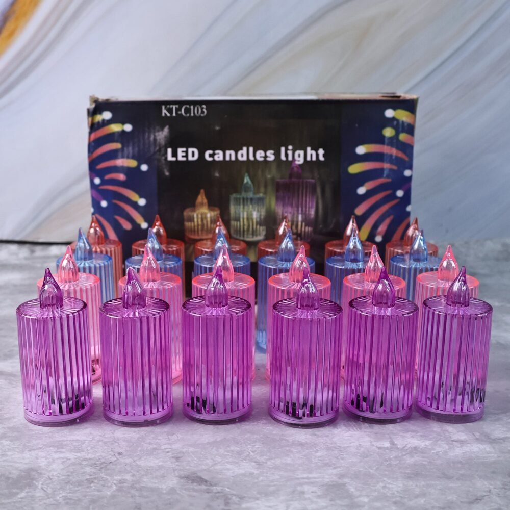 LED-candles-light-10.jpg LED Flameless Candle Light Set – 24 Pc Decorative Ambiance