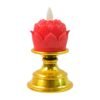 Lotus LED Flameless Candle – Elegant Decorative Flameless Light