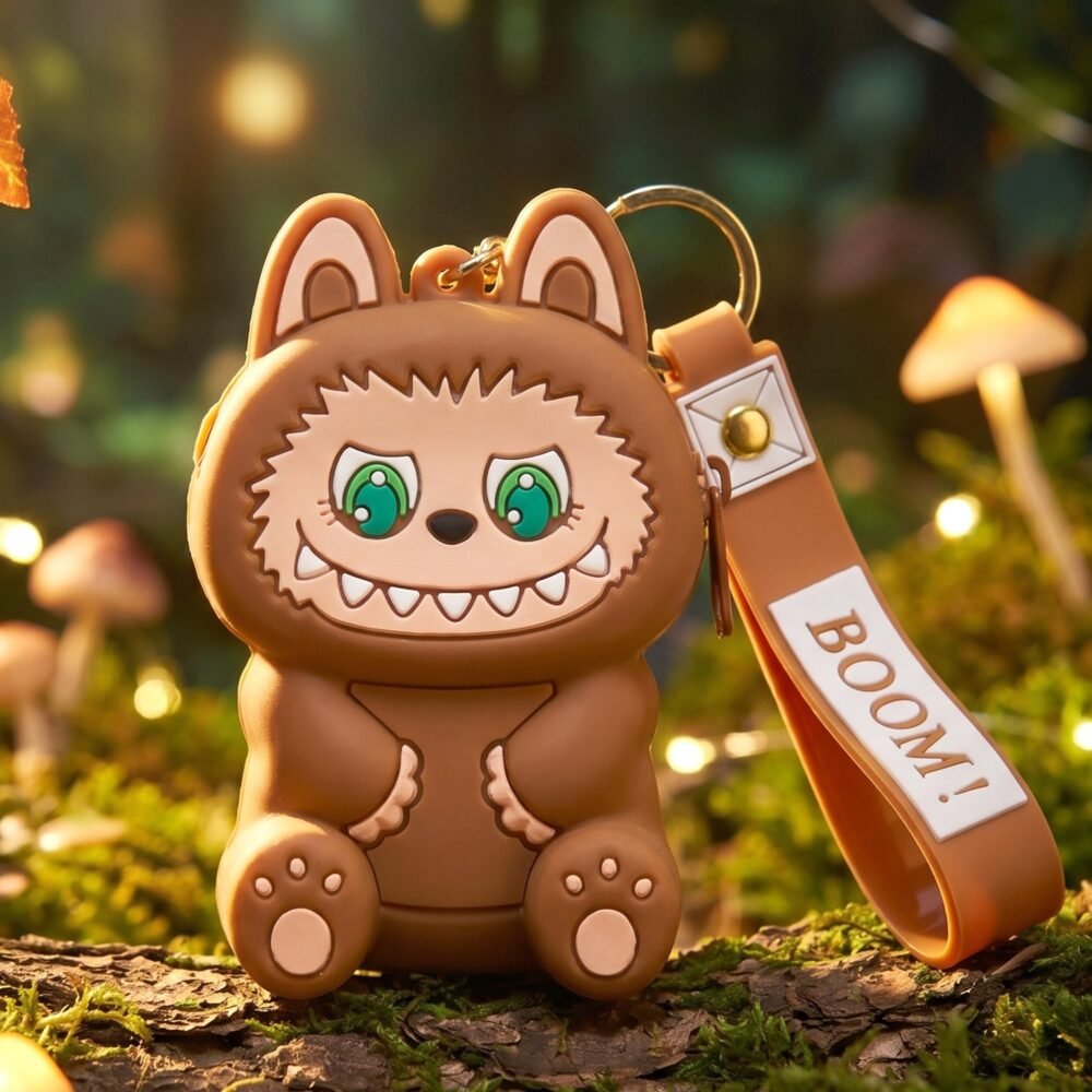 Labubu-Boom-Coin_2_-2.jpg Mini Silicone Pouch Keychain – Cute Cartoon Style for Daily Use