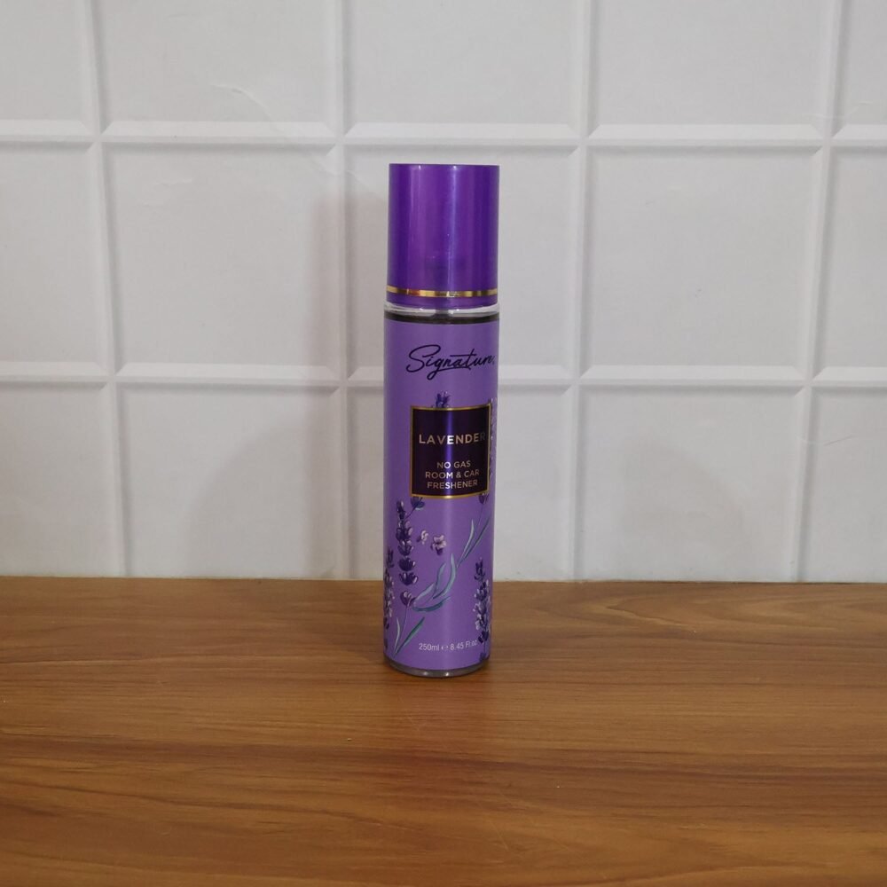 Lavender Room & Car Freshener – No Gas 250ml Spray