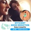 Silicone Noise Reduction Earplugs – Comfortable Triple-Layer Design