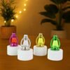 LED Decorative Candle Lamps – Set of 12 Multicolor Flameless Lights