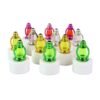 LED Decorative Candle Lamps – Set of 12 Multicolor Flameless Lights