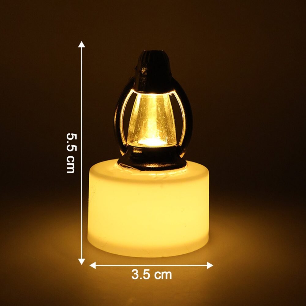 LED Decorative Candle Lamps – Set of 12 Multicolor Flameless Lights