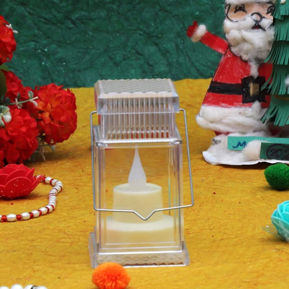 LED Flameless Lantern Candles – Safe Warm Glow Set of 4