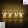 LED Flameless Lantern Candles – Safe Warm Glow Set of 4