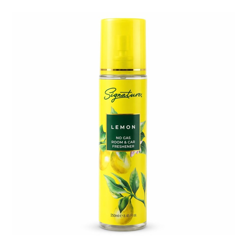 Lemon Room & Car Freshener Spray – Long-Lasting Citrus Fragrance