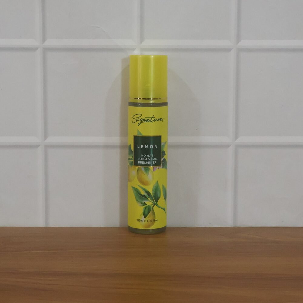 Lemon Room & Car Freshener Spray – Long-Lasting Citrus Fragrance