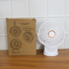 Portable Mini Fan – USB Rechargeable Clip-On Fan with Adjustable Speed