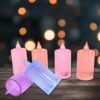 LED Flameless Candle Light Set – 6-Piece Decorative Ambient Lights