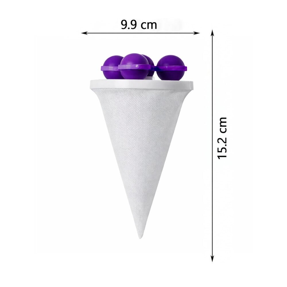 Reusable Washing Machine Lint Remover Ball – Big Size, Mesh Filter
