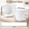 Bed Sheet Holders – Strong Grip Plastic Clips for Mattress (4 Pc Set)