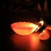 Lotus Canopy LED Decorative Lamps – Set of 12 Multicolor Flameless Lights