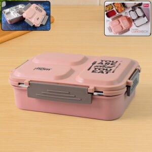 Lunch-Box-01_468e6e65-0ad1-4445-afb7-079a6fc11655.jpg Stainless Steel Lunch Box – Premium 3-Partition Leakproof Tiffin