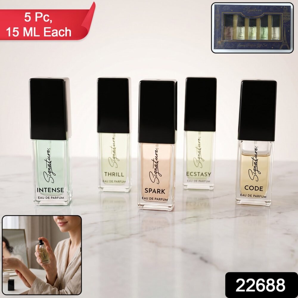 Luxury Perfume Gift Set – 5 Long-Lasting Eau de Parfums in Travel Size