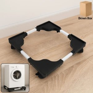 MachineStand-WOSKU-01.jpg Adjustable Washing Machine Stand – Heavy-Duty Anti-Vibration Support