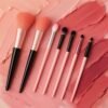 Professional Soft Makeup Brush Set – 7-Pc with Travel Pouch