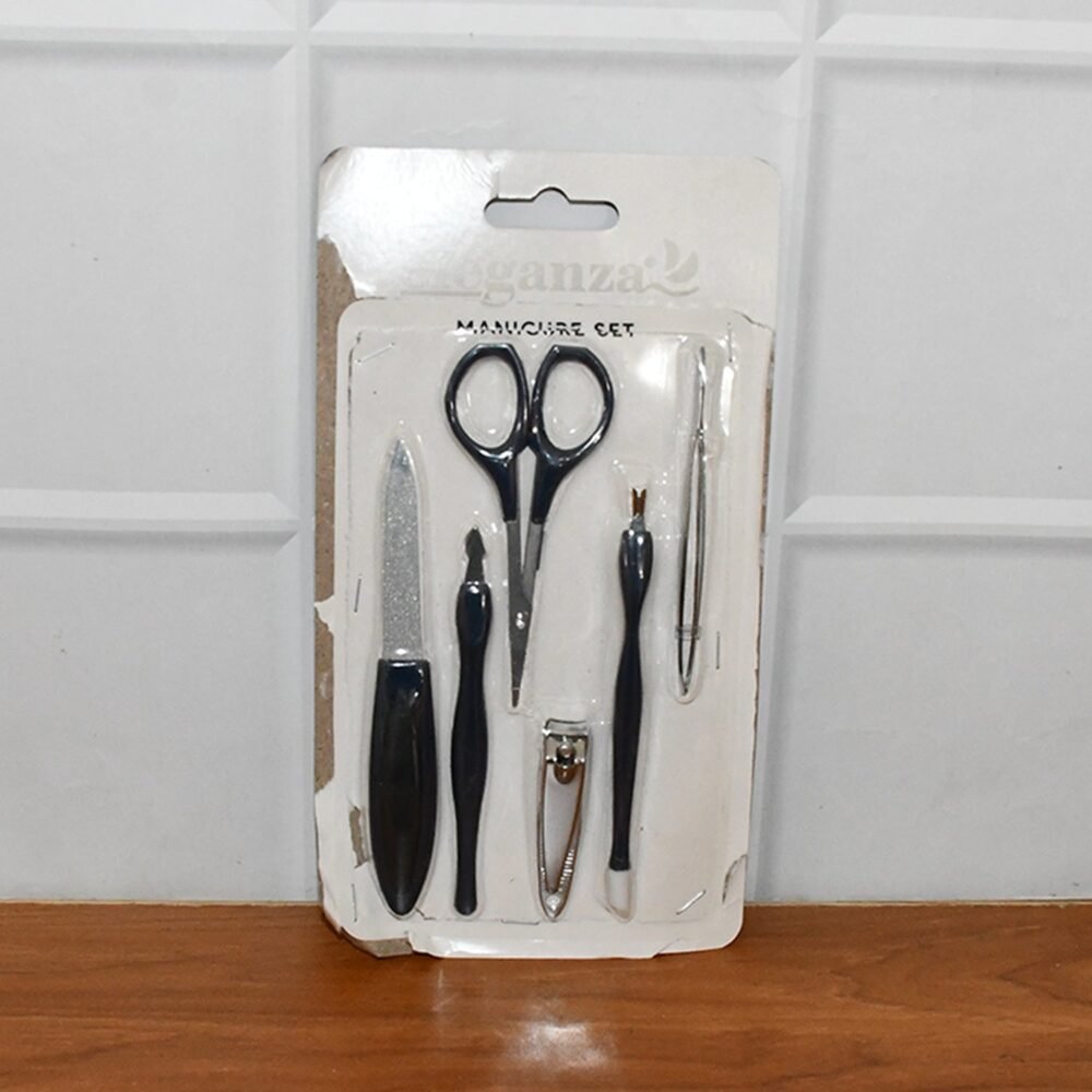 Manicure Pedicure Grooming Kit – 6 Powerful Nail Care Tools