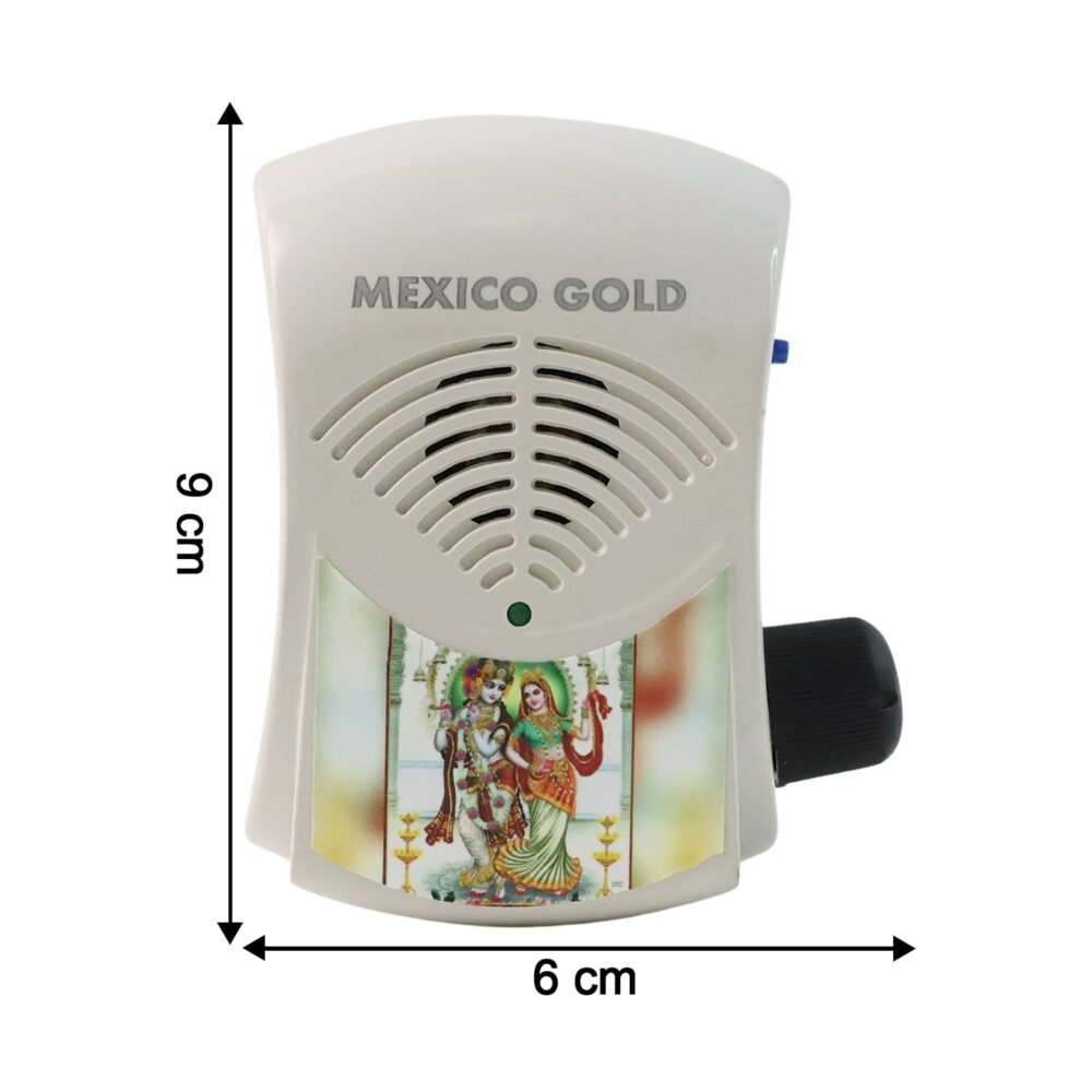 Electric Mantra Bell – Automatic Chanting with LED Light