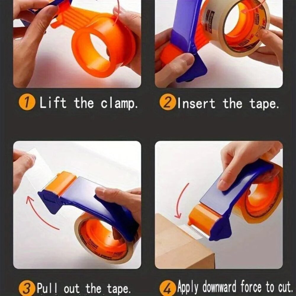 Hand Tape Dispenser 60mm – Easy Packaging Tool | TapeHub