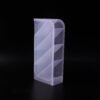 Desk Organizer – 4 Compartments in Clear Plastic for Office Supplies