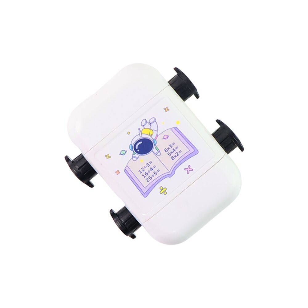 Math Problem Rolling Stamp – Fun Astronaut Educational Toy