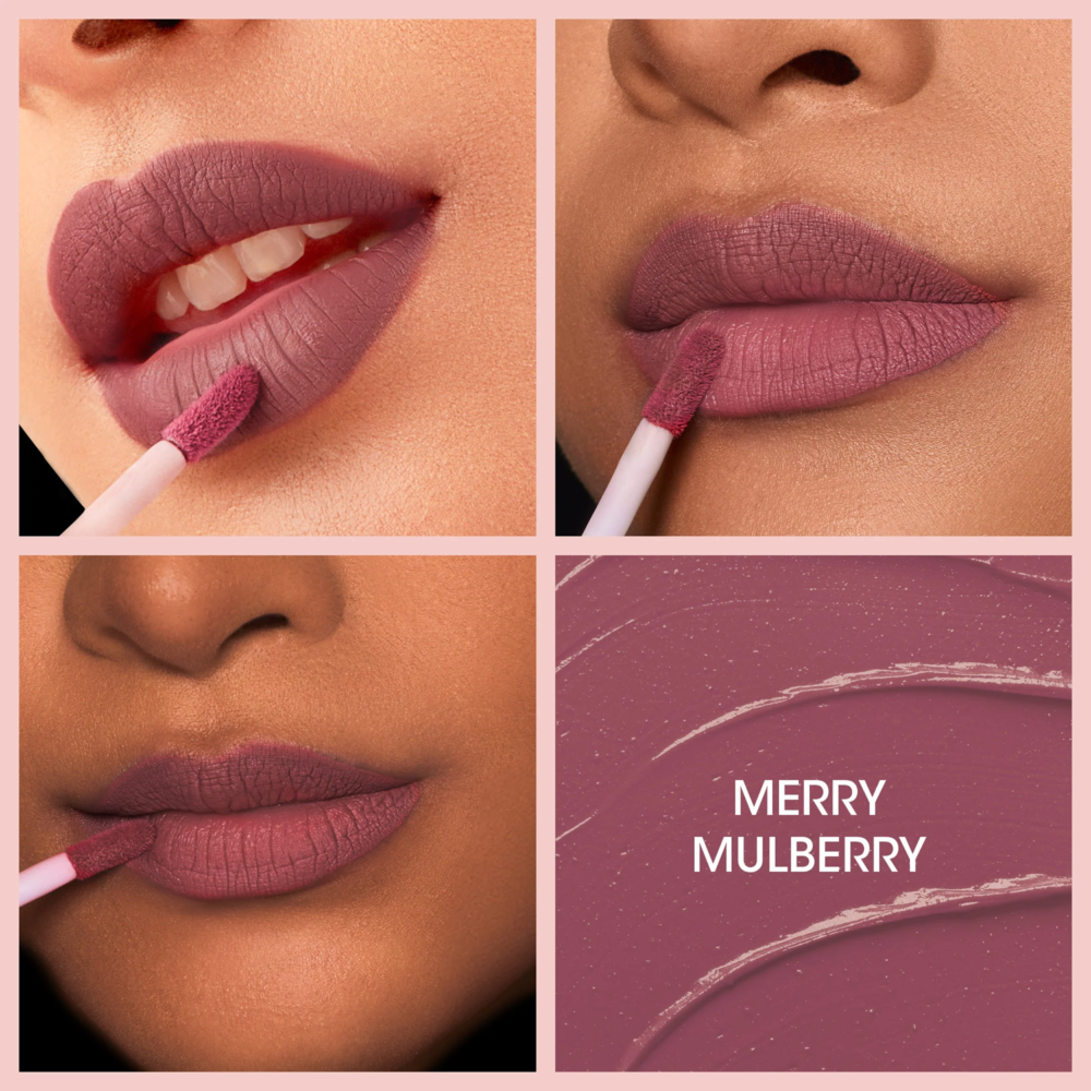 Mulberry Liquid Lipstick – Hydrating Long-Lasting Matte Finish