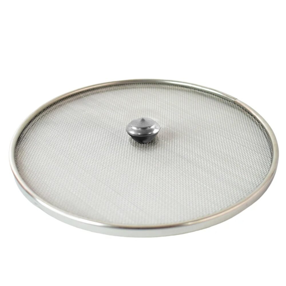 Mesh-Net-Cover-for-Cooking-05.jpg Food Net Cover Lid – 8 Inch Stainless Steel Splatter Guard