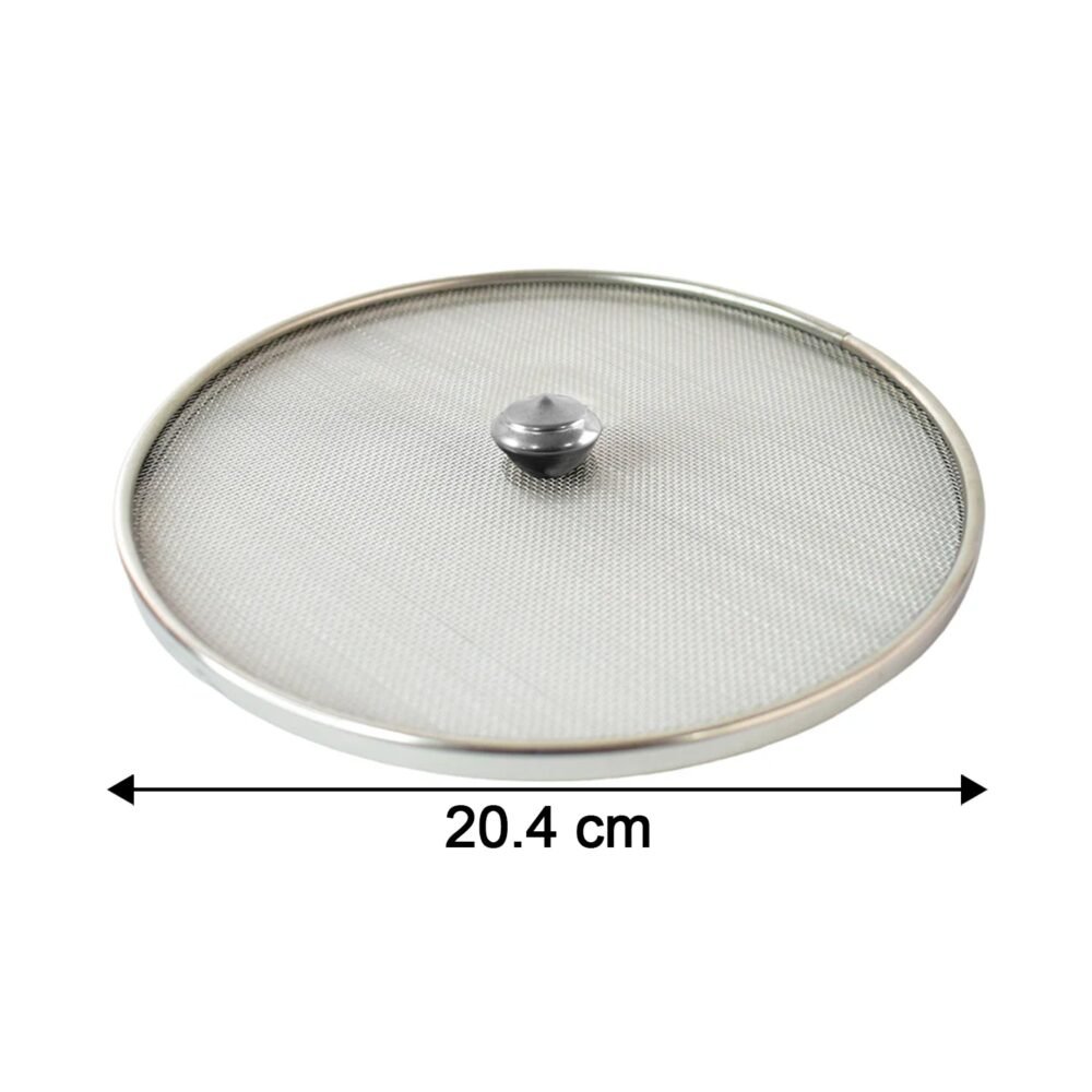 Mesh-Net-Cover-for-Cooking-07.jpg Food Net Cover Lid – 8 Inch Stainless Steel Splatter Guard