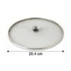 Mesh-Net-Cover-for-Cooking-07.jpg Food Net Cover Lid – 8 Inch Stainless Steel Splatter Guard