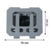Foldable Metal Phone & Tablet Stand – Adjustable & Portable Desktop Support