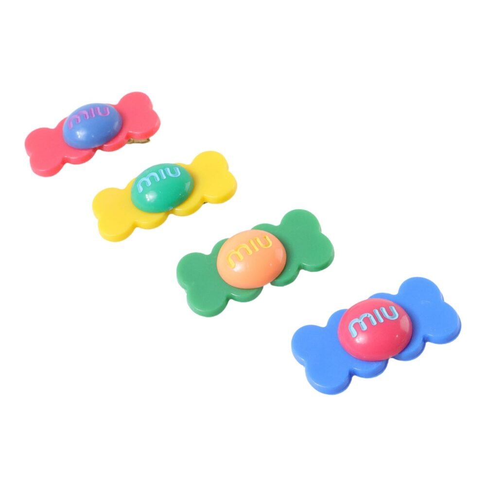 Candy Hair Clips – Cute Colorful Snap Accessories for Girls