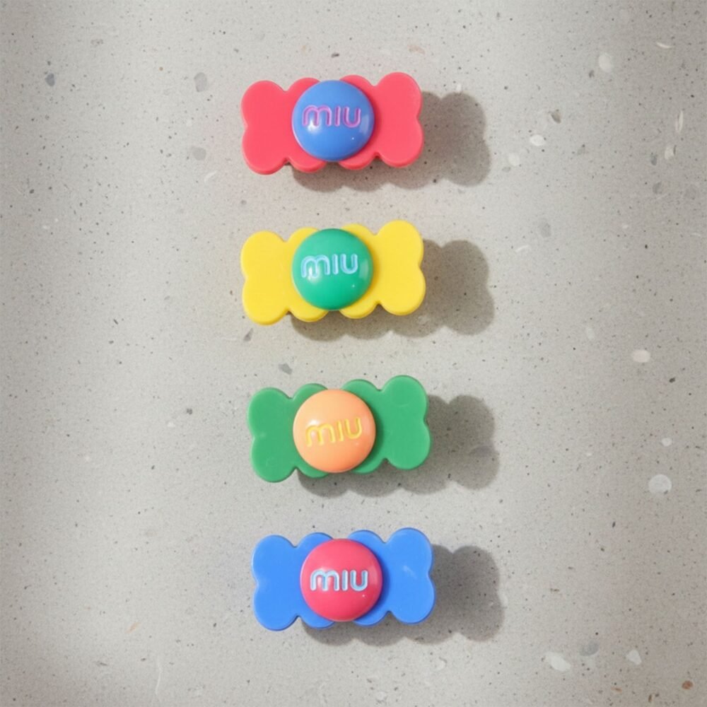 Candy Hair Clips – Cute Colorful Snap Accessories for Girls