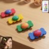 Candy Hair Clips – Cute Colorful Snap Accessories for Girls