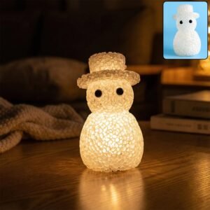 Mini-Christmas-Decoration-Snowman-Light-LED-01.jpg Snowman LED Night Lamp – Decorative Soft Ambient Glow