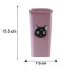 Mini Trash Can Pen Stand – Cute Desk Organizer with Lid