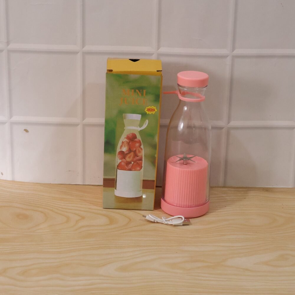 Portable Electric Juicer – Compact, USB Rechargeable & Easy to Use