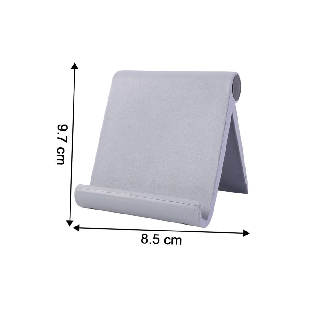 Mobile Stand – Foldable Plastic Desktop Holder for Hands-Free Use