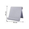 Mobile Stand – Foldable Plastic Desktop Holder for Hands-Free Use