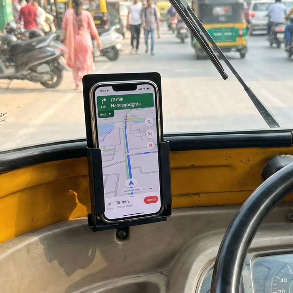 Mobile-stend_3_-5.jpg Auto Rickshaw Mobile Holder – Secure & Adjustable Dashboard Mount