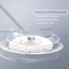 Microfiber Spin Mop Refill Head – 360° Rotating 5 Pack for Efficient Cleaning
