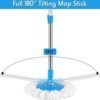 360° Rotate Spin Mop – Effortless Floor Cleaning with Stainless Steel Handle