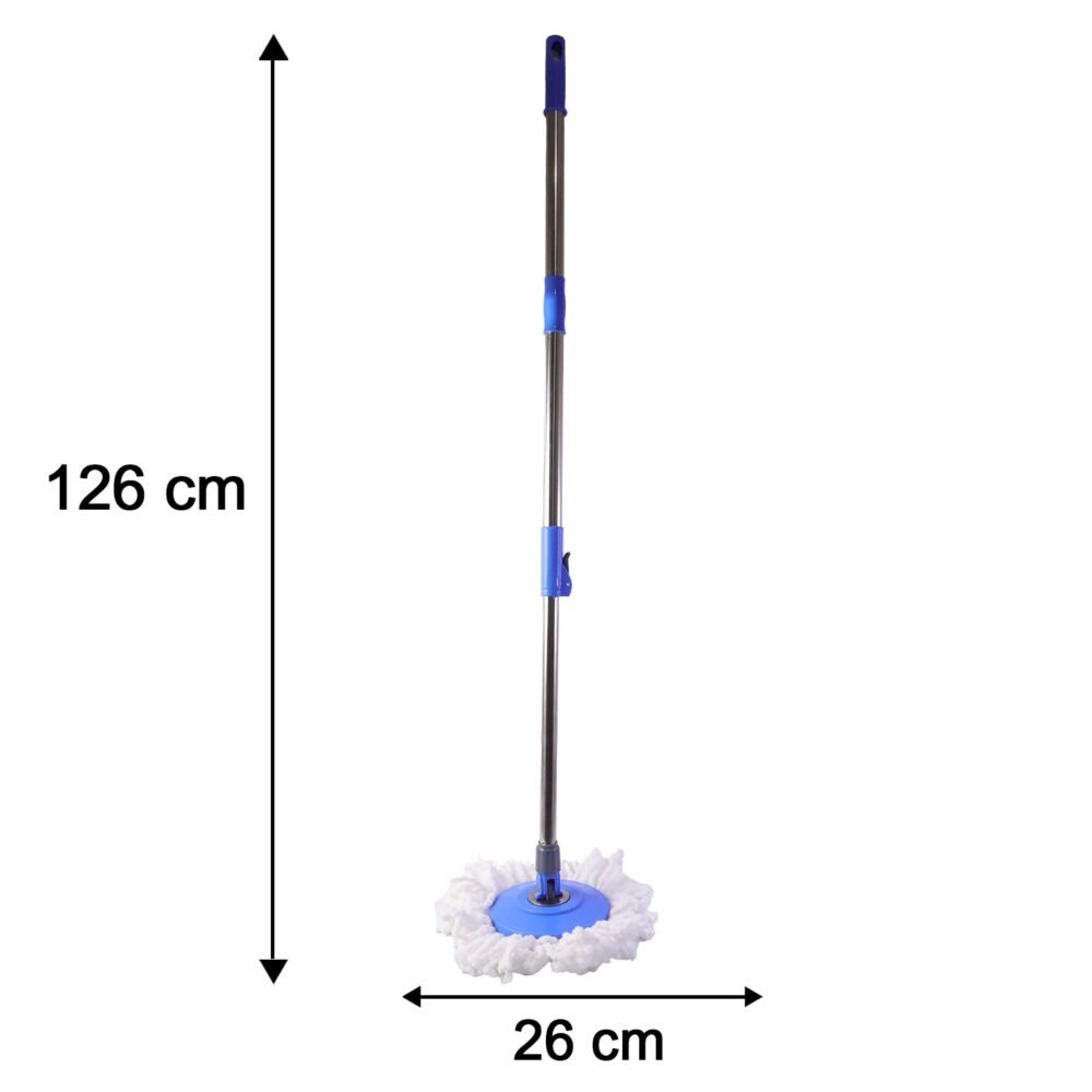 360° Rotate Spin Mop – Effortless Floor Cleaning with Stainless Steel Handle