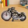 Motorcycle Alarm Clock – Stylish Analog Table Clock for Home Decor